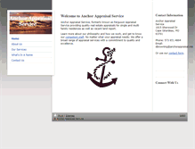 Tablet Screenshot of anchorappraisal.net